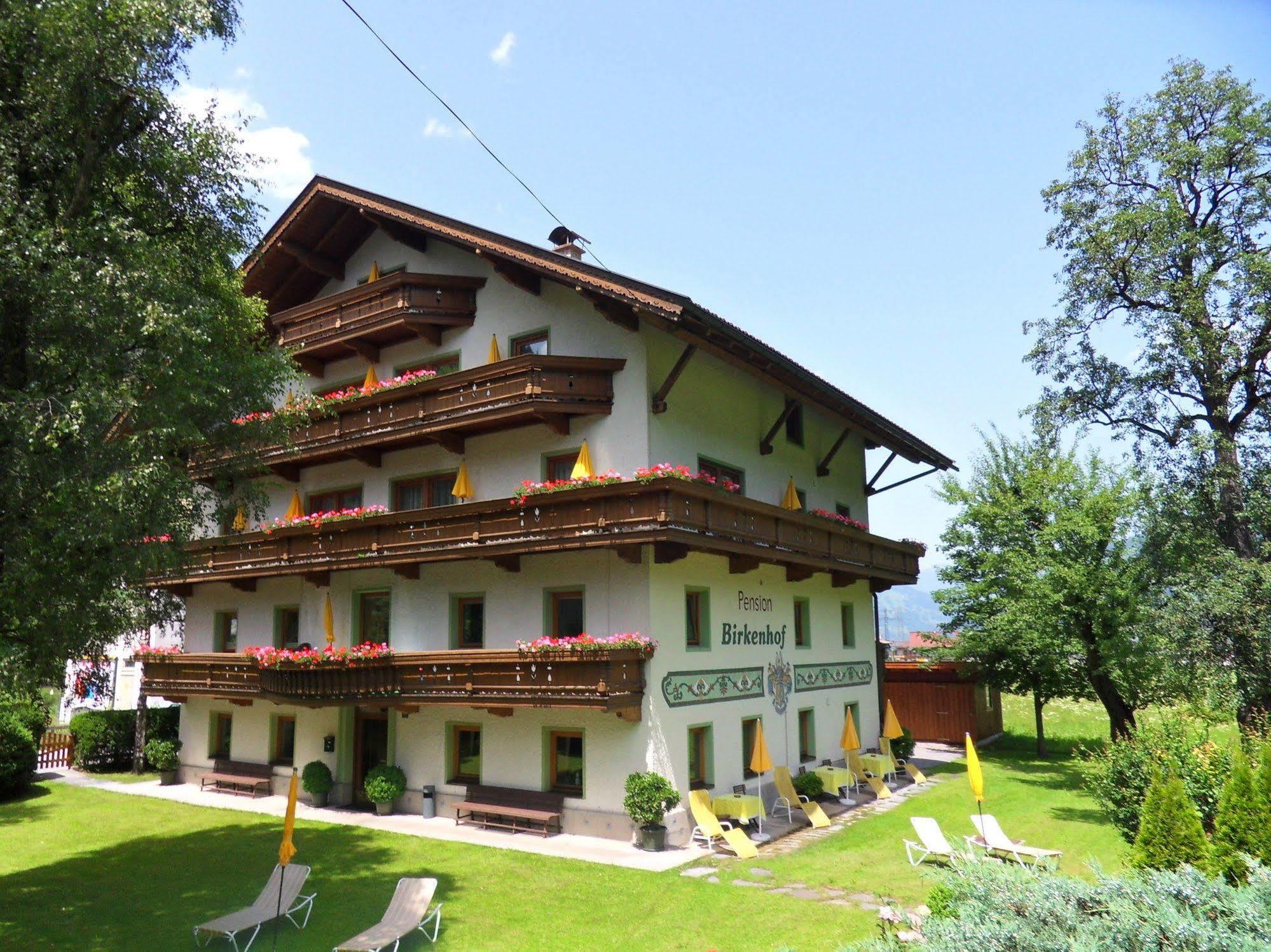 Pension Birkenhof Mayrhofen Esterno foto