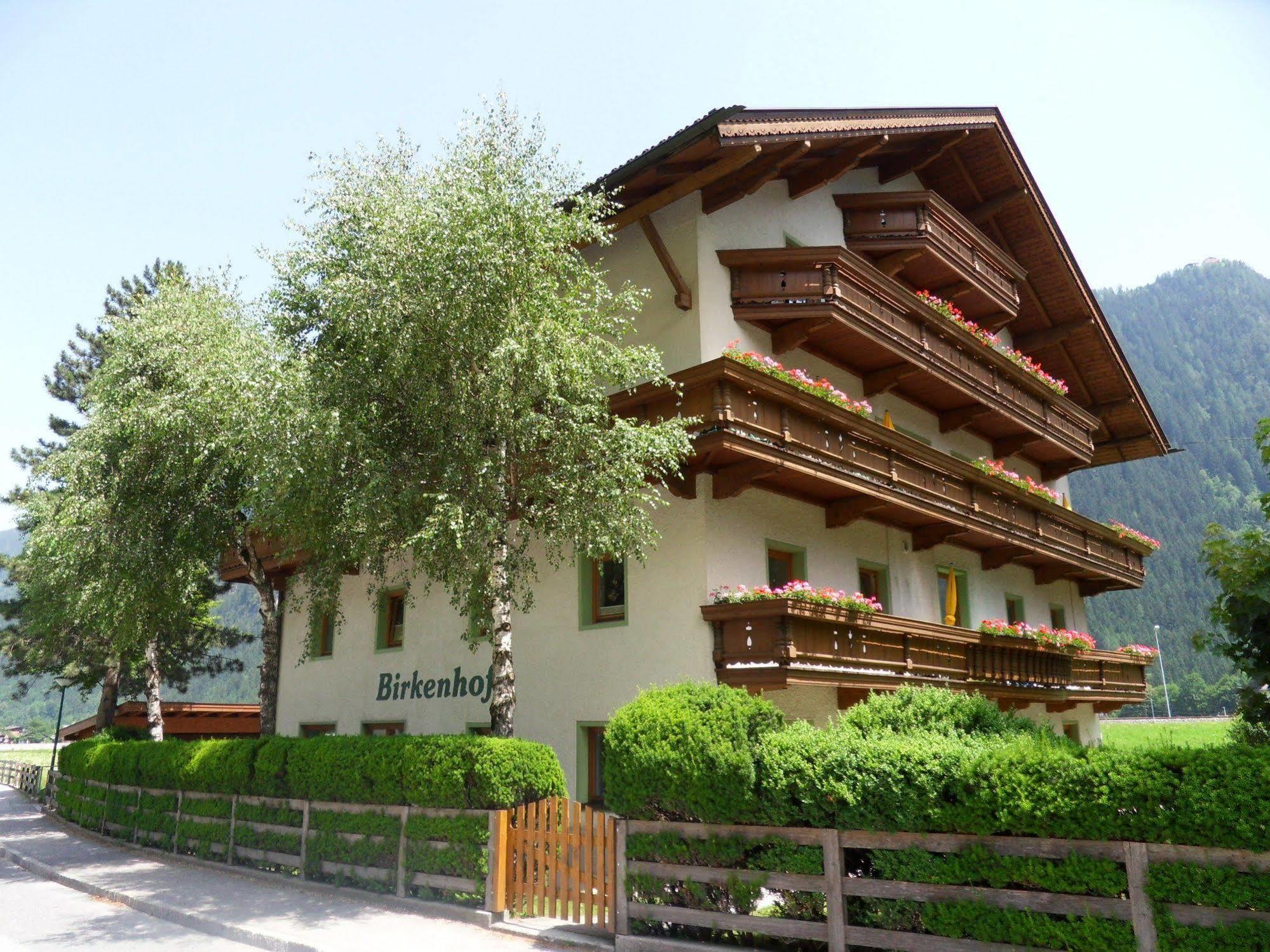 Pension Birkenhof Mayrhofen Esterno foto